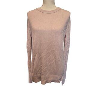 Lululemon Knit Pullover Cashmere Blend Cashlu Yoga Sweater Women's 6 Small